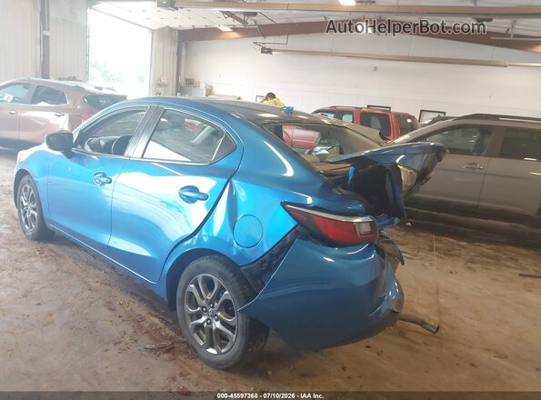 3MYDLBYVXKY517840 2019 TOYOTA YARIS Blue Tył lewy