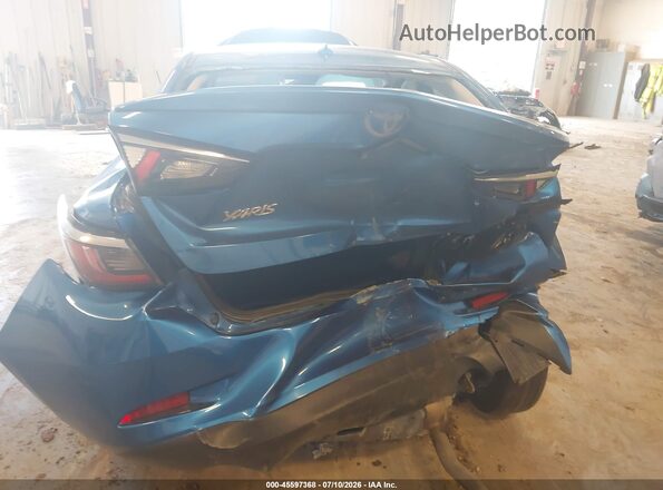3MYDLBYVXKY517840 2019 TOYOTA YARIS Blue Widok z przodu