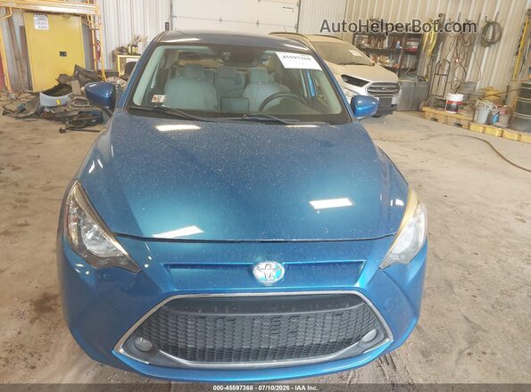 3MYDLBYVXKY517840 2019 TOYOTA YARIS Blue Widok zestawu wskaźników