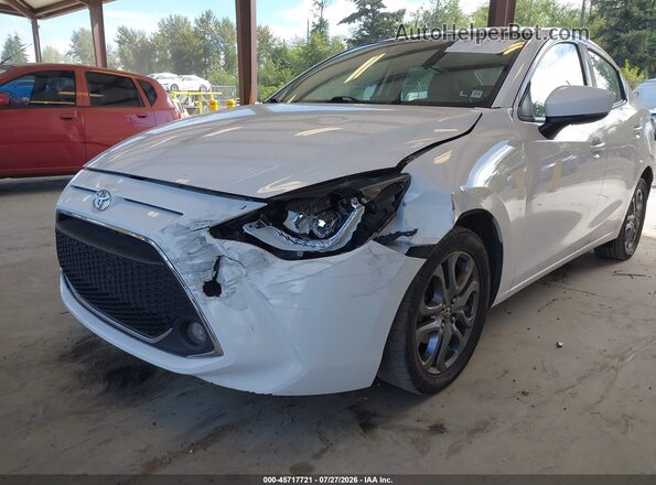 3MYDLBYVXKY520849 2019 TOYOTA YARIS White Դիմացի տեսք