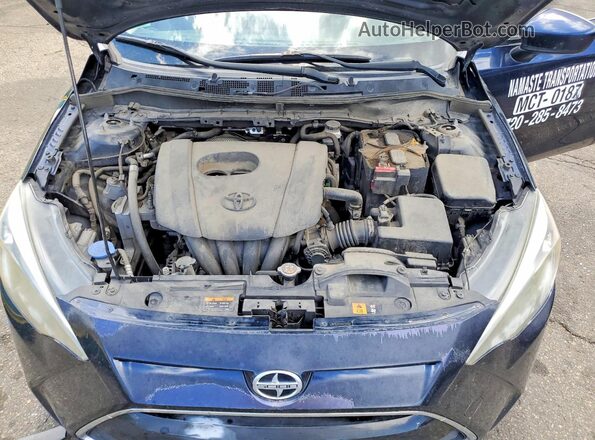 3MYDLBZV4GY131064 2016 TOYOTA SCION Blue Widok wnętrza z tyłu