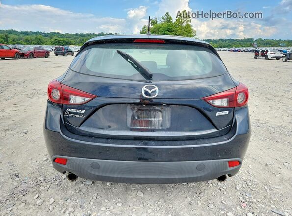 3MZBM1L77GM260671 2016 MAZDA 3 Черный Вид сзади