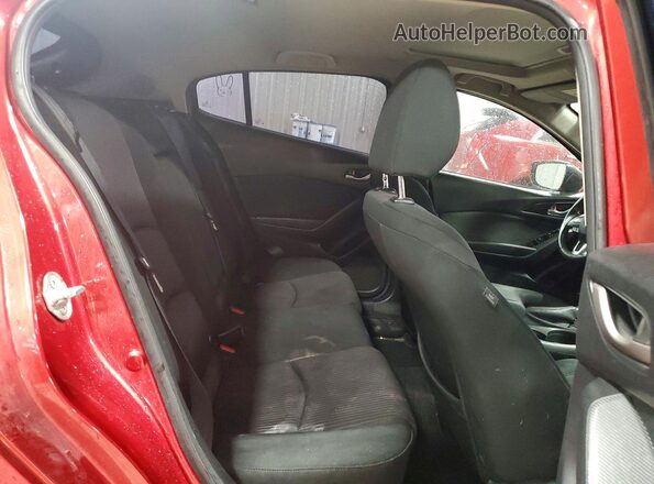 3MZBM1M75GM251126 2016 MAZDA 3 Красный Вид задних сидений