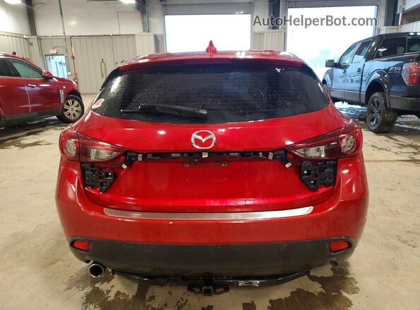 3MZBM1M75GM251126 2016 MAZDA 3 Красный Вид сзади