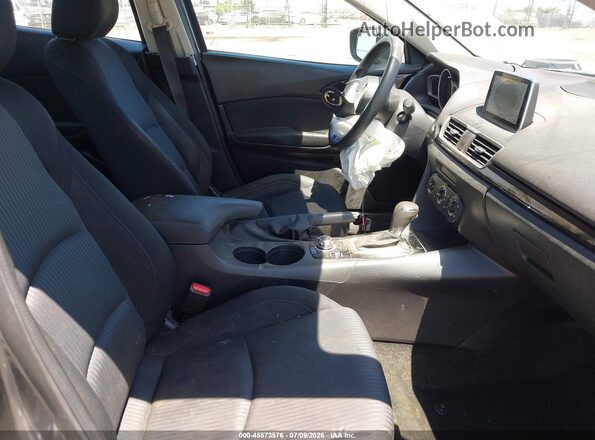 3MZBM1U75GM301796 2016 MAZDA 3 Серый Вид салона спереди