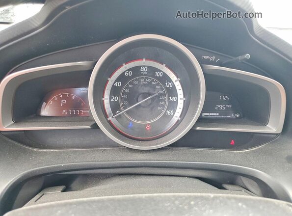 3MZBM1U75GM305251 2016 MAZDA 3 Black Widok zestawu wskaźników