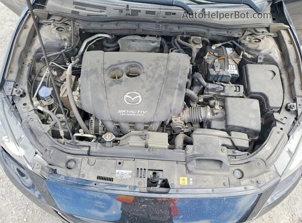 3MZBM1U75GM305251 2016 MAZDA 3 Black Widok wnętrza z tyłu