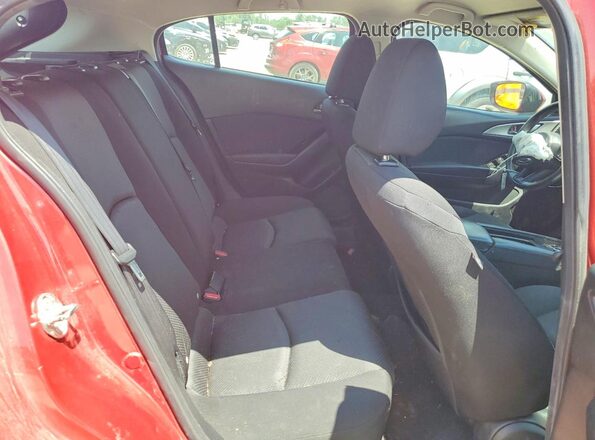 3MZBN1K70HM116072 2017 MAZDA 3 Red Հետևի նստատեղերի տեսք