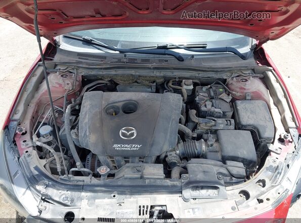 3MZBN1K72JM186257 2018 MAZDA 3 Red უკანა ხედი