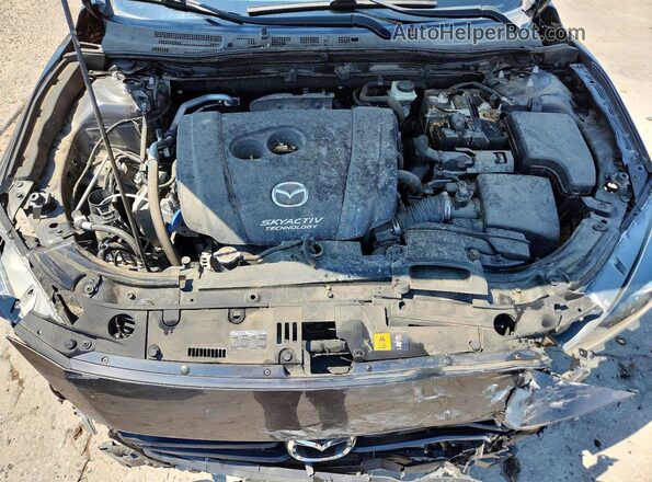 3MZBN1K77HM128090 2017 MAZDA 3 Charcoal Widok wnętrza z tyłu