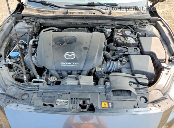 3MZBN1K79JM204575 2018 MAZDA 3 Gray Widok komory silnika
