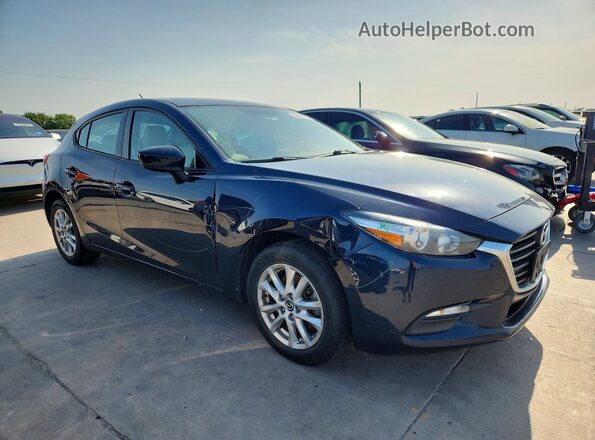 3MZBN1K7XHM100302 2017 MAZDA 3 Blue წინა მარჯვენა