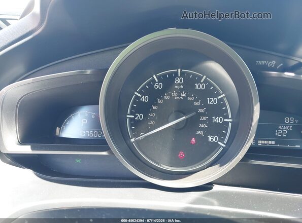3MZBN1L30JM193221 2018 MAZDA 3 Black Widok tylnych siedzeń