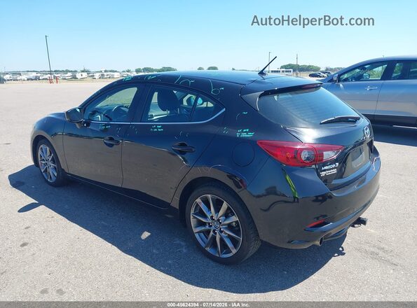 3MZBN1L30JM193221 2018 MAZDA 3 Black Tył lewy