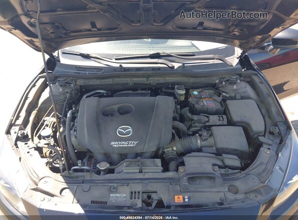 3MZBN1L30JM193221 2018 MAZDA 3 Black Widok z tyłu