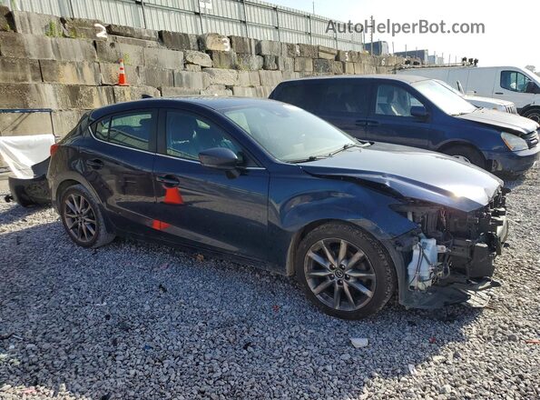3MZBN1L30JM253966 2018 MAZDA 3 Blue Przód prawy