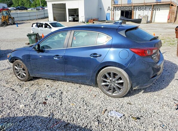 3MZBN1L30JM253966 2018 MAZDA 3 Blue Tył lewy