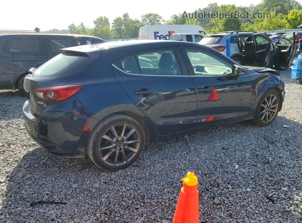 3MZBN1L30JM253966 2018 MAZDA 3 Blue Tył prawy
