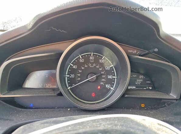 3MZBN1L30JM253966 2018 MAZDA 3 Blue Widok zestawu wskaźników