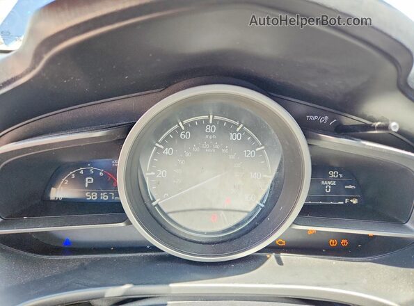 3MZBN1L31JM198217 2018 MAZDA 3 Blue Սարքավորումների վահանակի տեսք