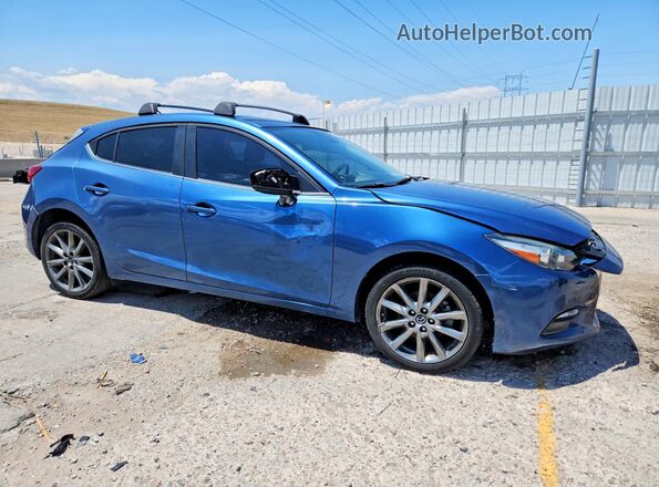 3MZBN1L31JM198217 2018 MAZDA 3 Blue Առջևի աջ