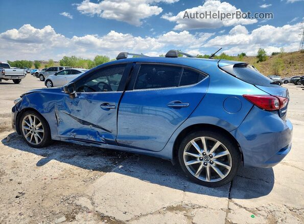 3MZBN1L31JM198217 2018 MAZDA 3 Blue Հետևի ձախ