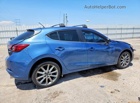 3MZBN1L31JM198217 2018 MAZDA 3 Blue Հետևի աջ
