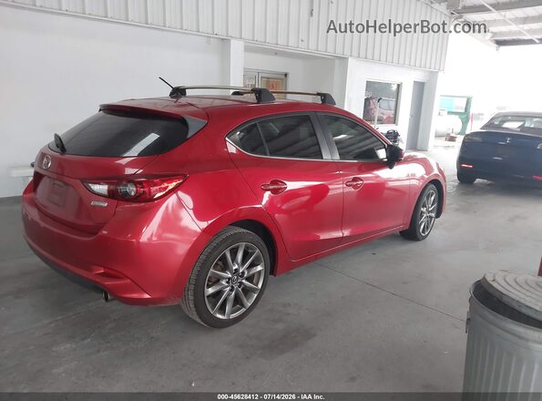 3MZBN1L32JM161919 2018 MAZDA 3 Red უკანა მარჯვენა