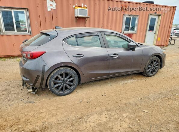 3MZBN1L32JM229989 2018 MAZDA 3 Gray Հետևի աջ