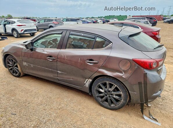 3MZBN1L32JM229989 2018 MAZDA 3 Gray Հետևի ձախ
