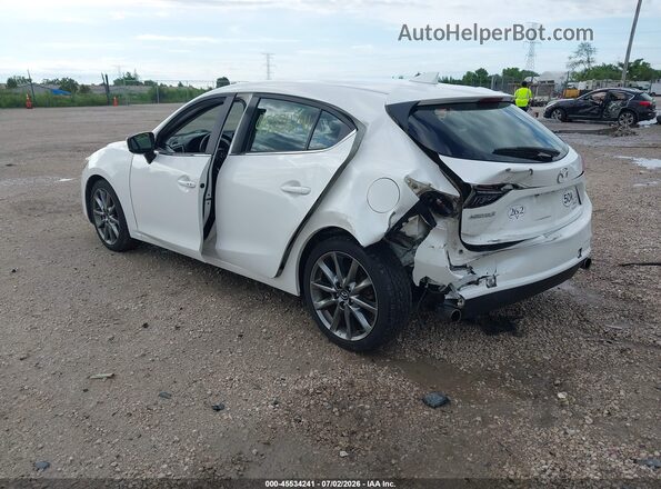 3MZBN1L34JM172257 2018 MAZDA 3 Белый Задняя левая четверть