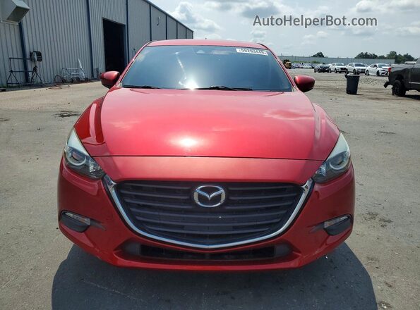 3MZBN1L34JM251038 2018 MAZDA 3 Red წინა ხედი