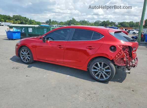 3MZBN1L34JM251038 2018 MAZDA 3 Red უკანა მარცხენა