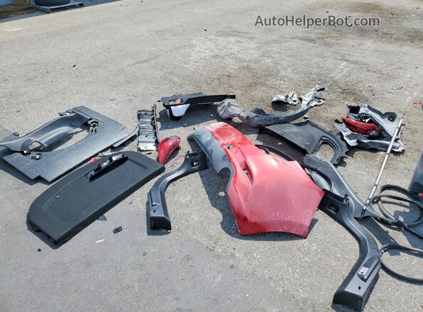 3MZBN1L34JM251038 2018 MAZDA 3 Red ძრავის განყოფილების ხედი