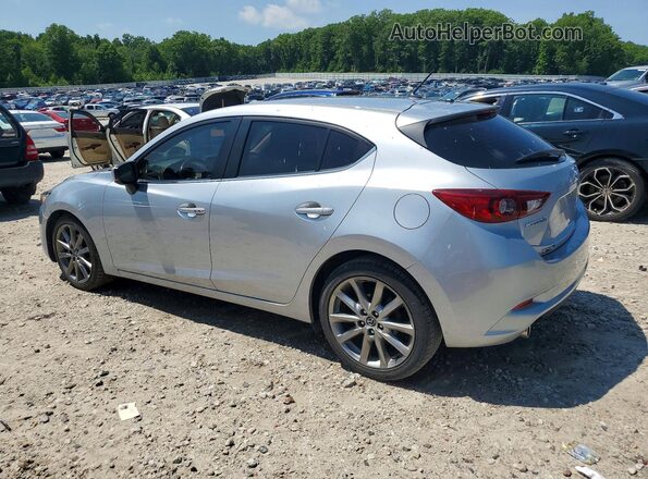3MZBN1L35JM201569 2018 MAZDA 3 Silver Rear left