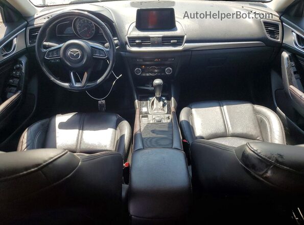 3MZBN1L35JM201569 2018 MAZDA 3 Silver Dashboard view