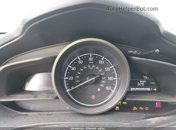 3MZBN1L35JM261108 2018 MAZDA 3 Gray უკანა სავარძლების ხედი