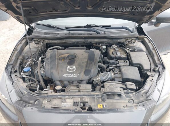 3MZBN1L35JM261108 2018 MAZDA 3 Gray უკანა ხედი