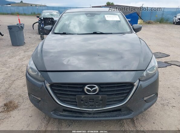 3MZBN1L35JM261108 2018 MAZDA 3 Gray ხელსაწყოთა პანელის ხედი
