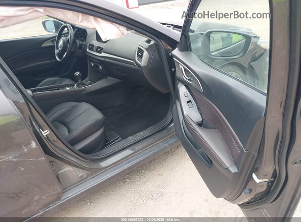 3MZBN1L35JM261108 2018 MAZDA 3 Gray წინა სალონის ხედი