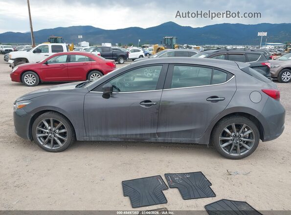 3MZBN1L35JM261108 2018 MAZDA 3 Gray სალონის 360-გრადუსიანი ხედი