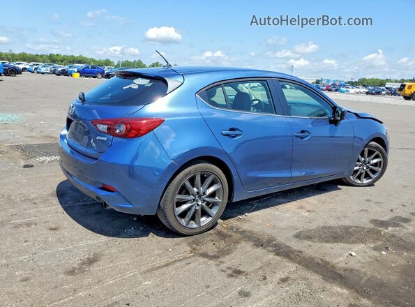 3MZBN1L38JM242441 2018 MAZDA 3 Blue უკანა მარჯვენა