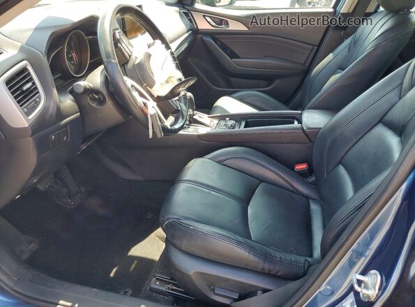 3MZBN1L38JM242441 2018 MAZDA 3 Blue წინა სალონის ხედი