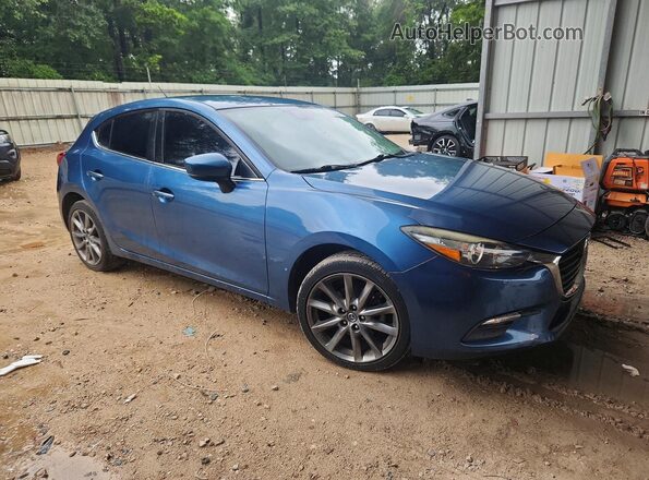 3MZBN1L39JM199390 2018 MAZDA 3 Blue Առջևի աջ