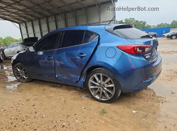 3MZBN1L39JM199390 2018 MAZDA 3 Blue Հետևի ձախ
