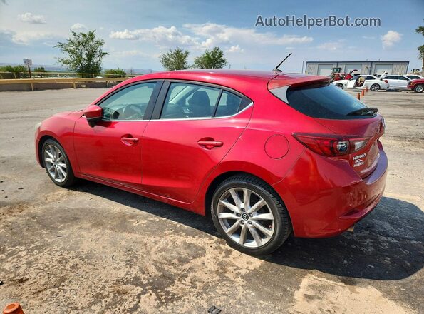 3MZBN1L70HM114322 2017 MAZDA 3 Burgundy უკანა მარცხენა