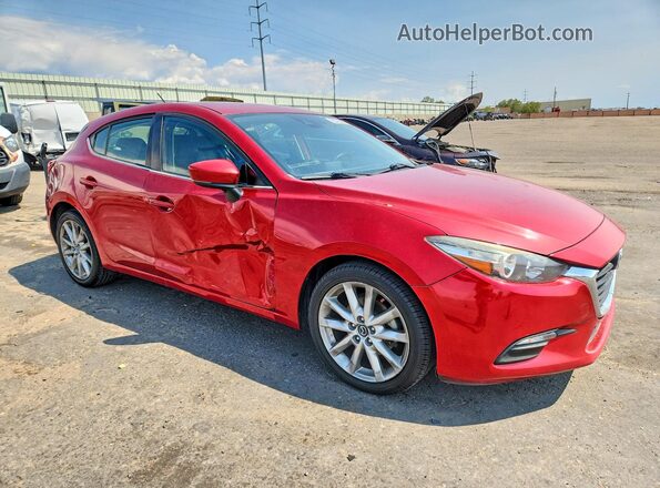 3MZBN1L70HM114322 2017 MAZDA 3 Burgundy წინა მარჯვენა