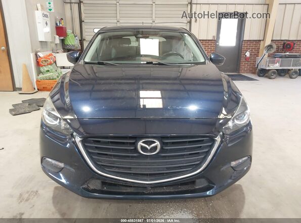 3MZBN1L74HM142852 2017 MAZDA 3 Blue Սալոնի հետևի տեսք