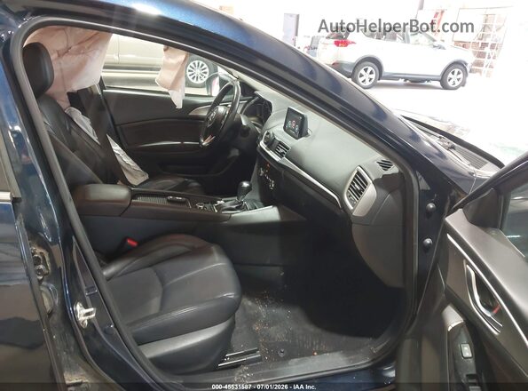 3MZBN1L74HM142852 2017 MAZDA 3 Blue Սալոնի դիմացի տեսք
