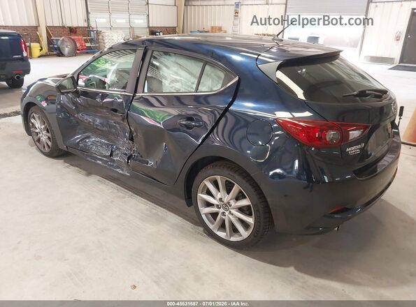 3MZBN1L74HM142852 2017 MAZDA 3 Blue Հետևի ձախ